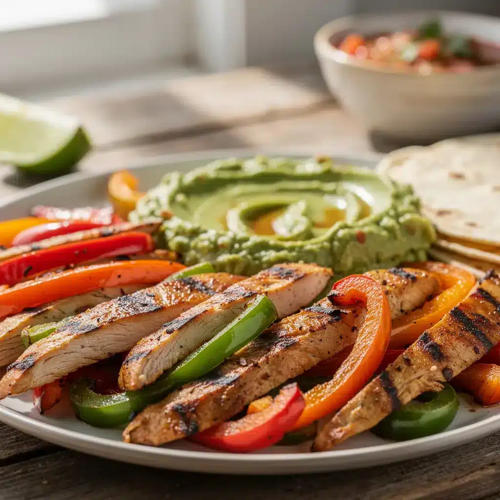 Sheet Pan Chicken Fajitas 8 Ingredients for Sheet Pan Chicken Fajitas