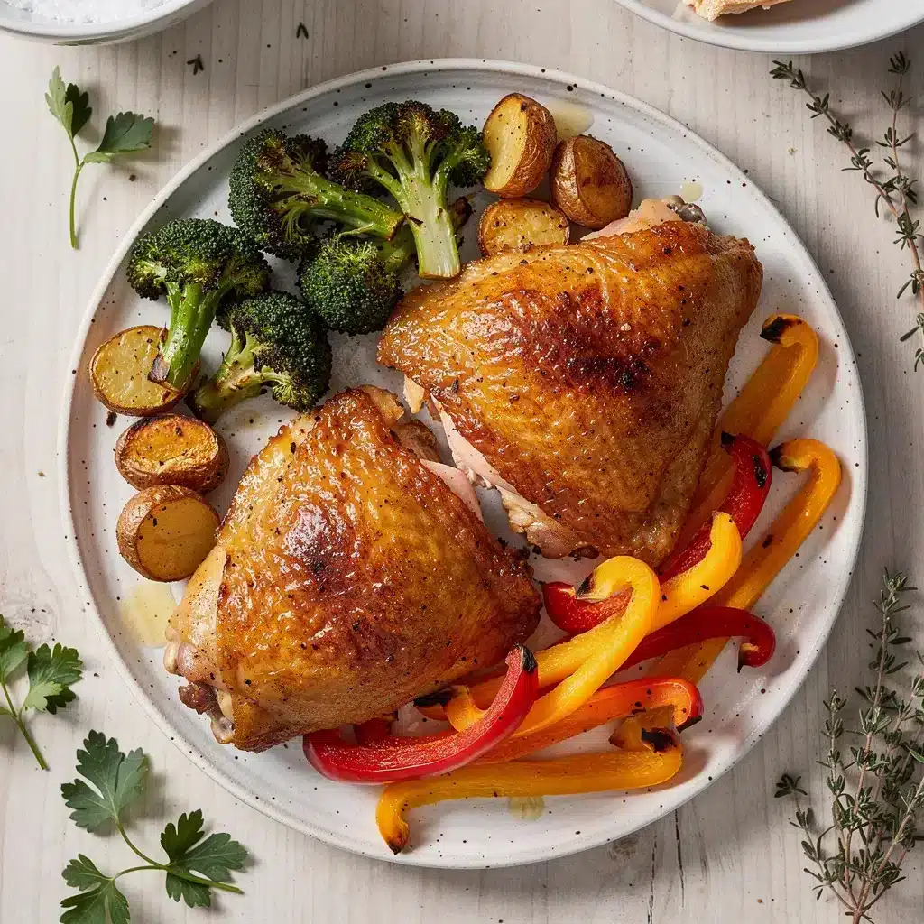 Sheet Pan Chicken and Veggies 8 Ingredients for Sheet Pan Chicken and Veggies