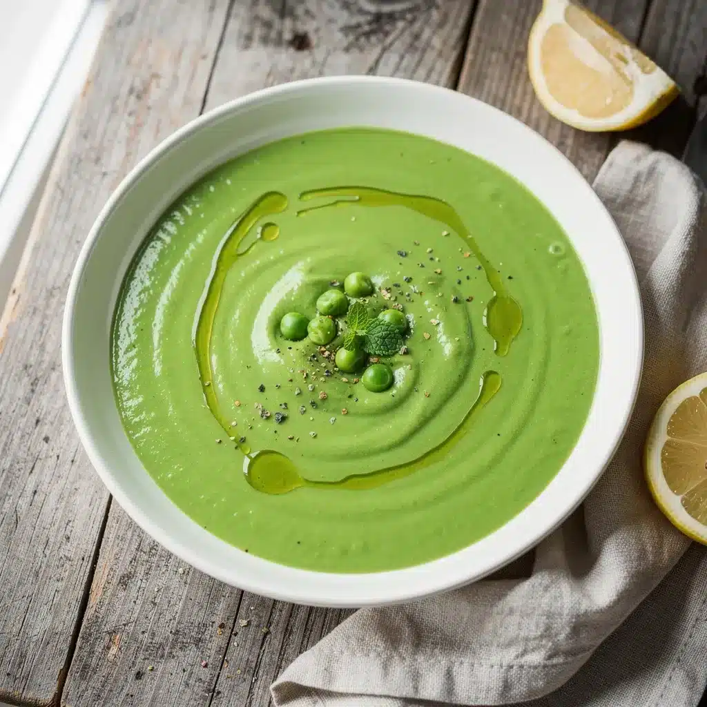 Spring Pea Soup 8 Ingredients for Spring Pea Soup