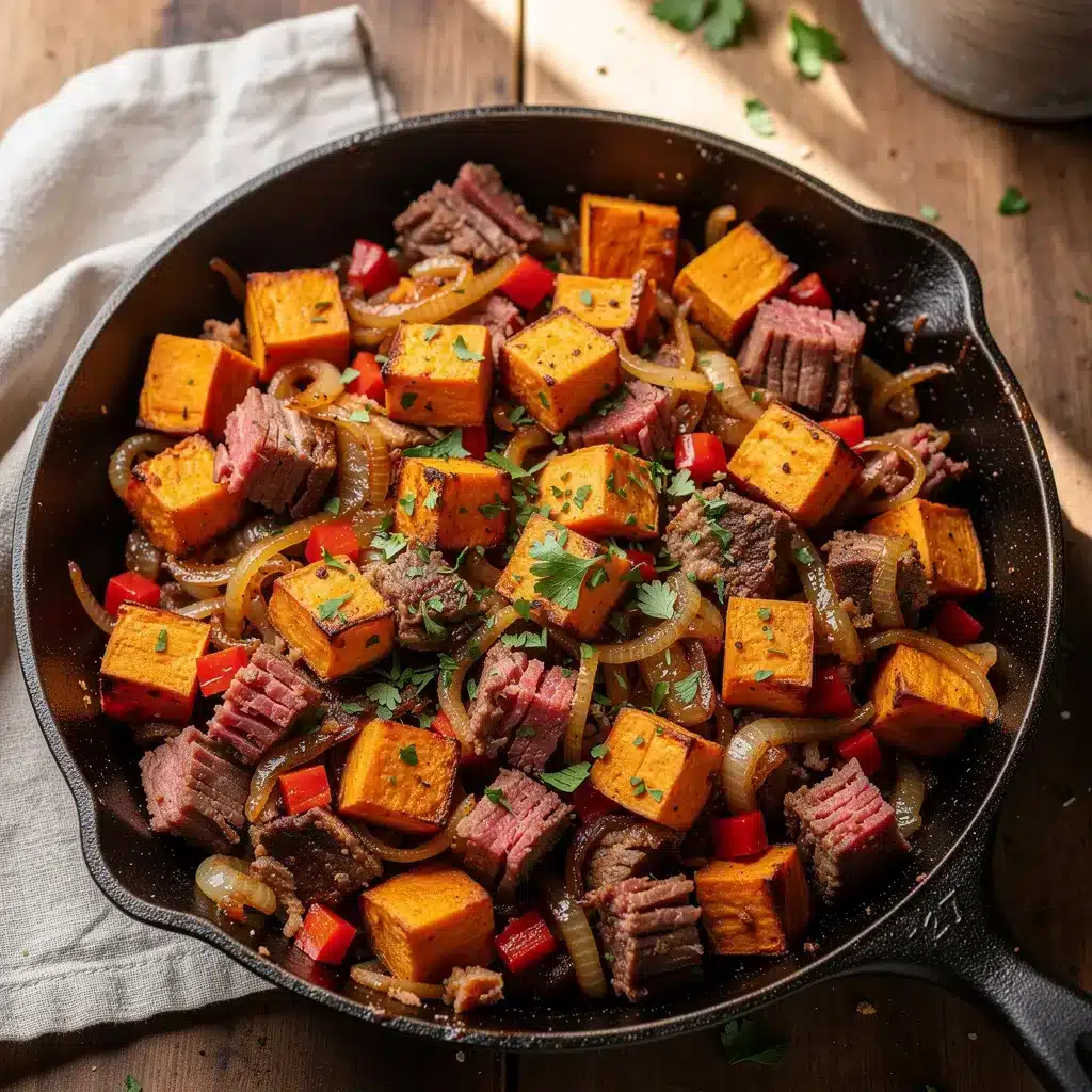 Sweet Potato Corned Beef Hash 8 Ingredients for Sweet Potato Corned Beef Hash