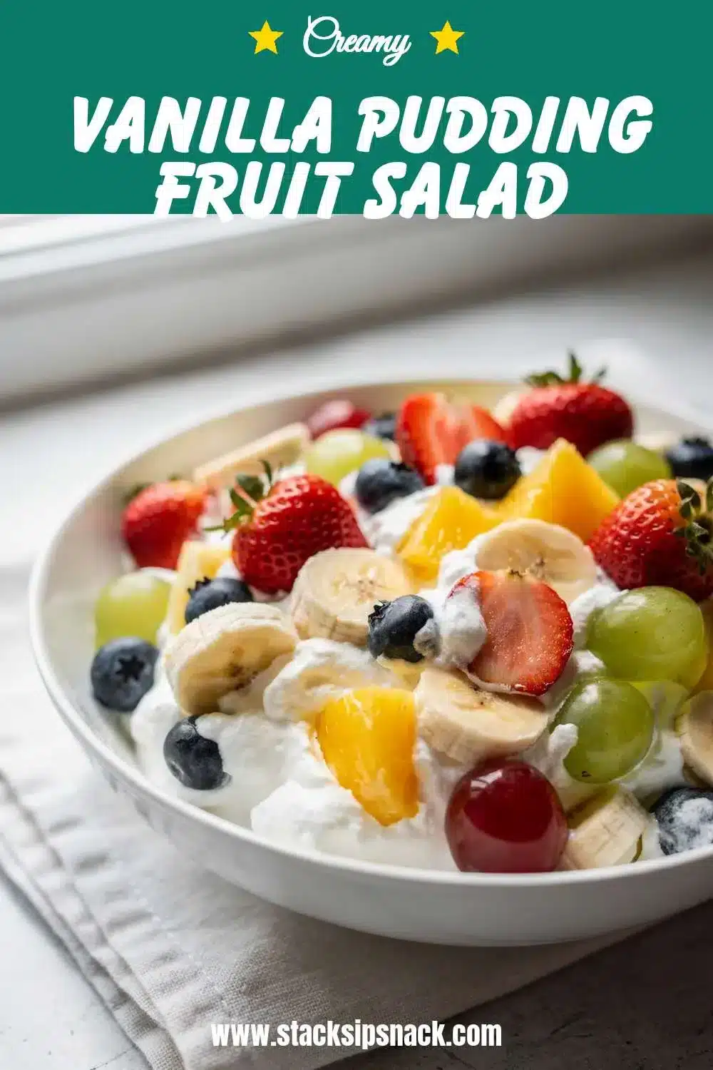 Vanilla Pudding Fruit Salad 10 Storage and leftovers for Vanilla Pudding Fruit Salad