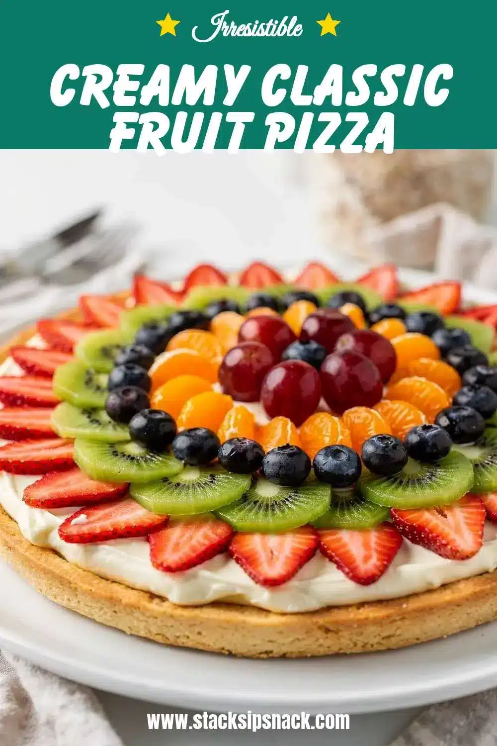 Creamy Classic Fruit Pizza 10 Storage and leftovers for Creamy Classic Fruit Pizza