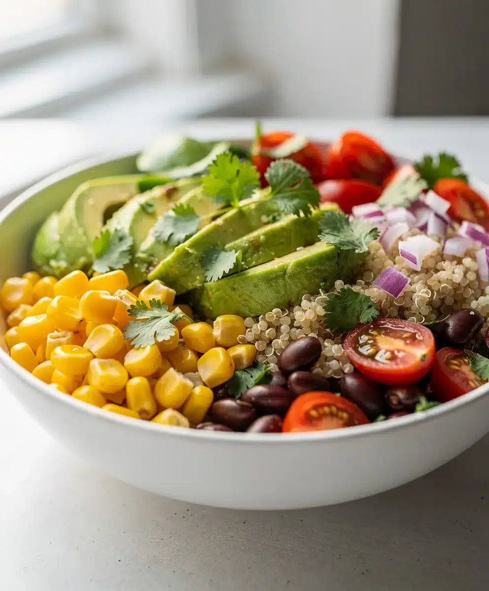 Avocado Corn Quinoa Salad Bowl 6 Avocado Corn Quinoa Salad Bowl featured image