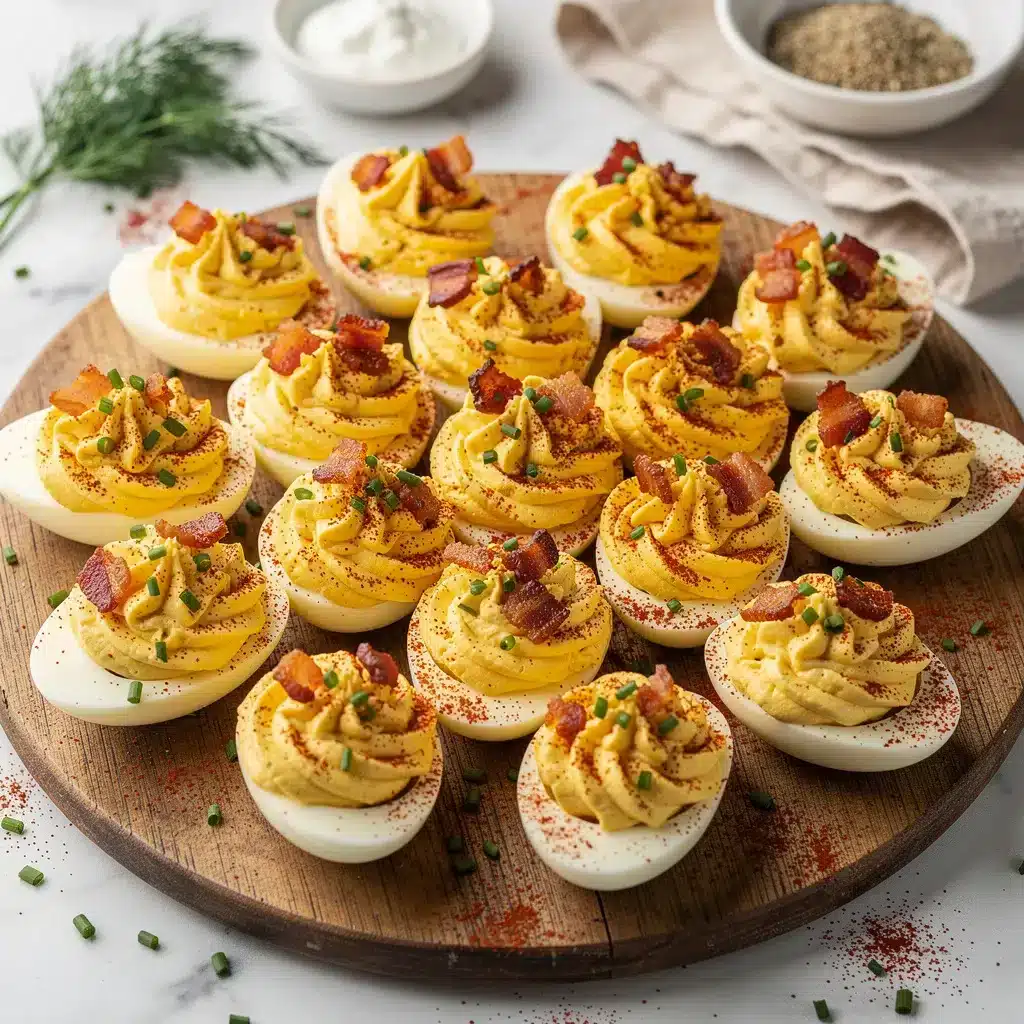 Party Bacon Ranch Deviled Eggs 9 Recipe variations for Party Bacon Ranch Deviled Eggs