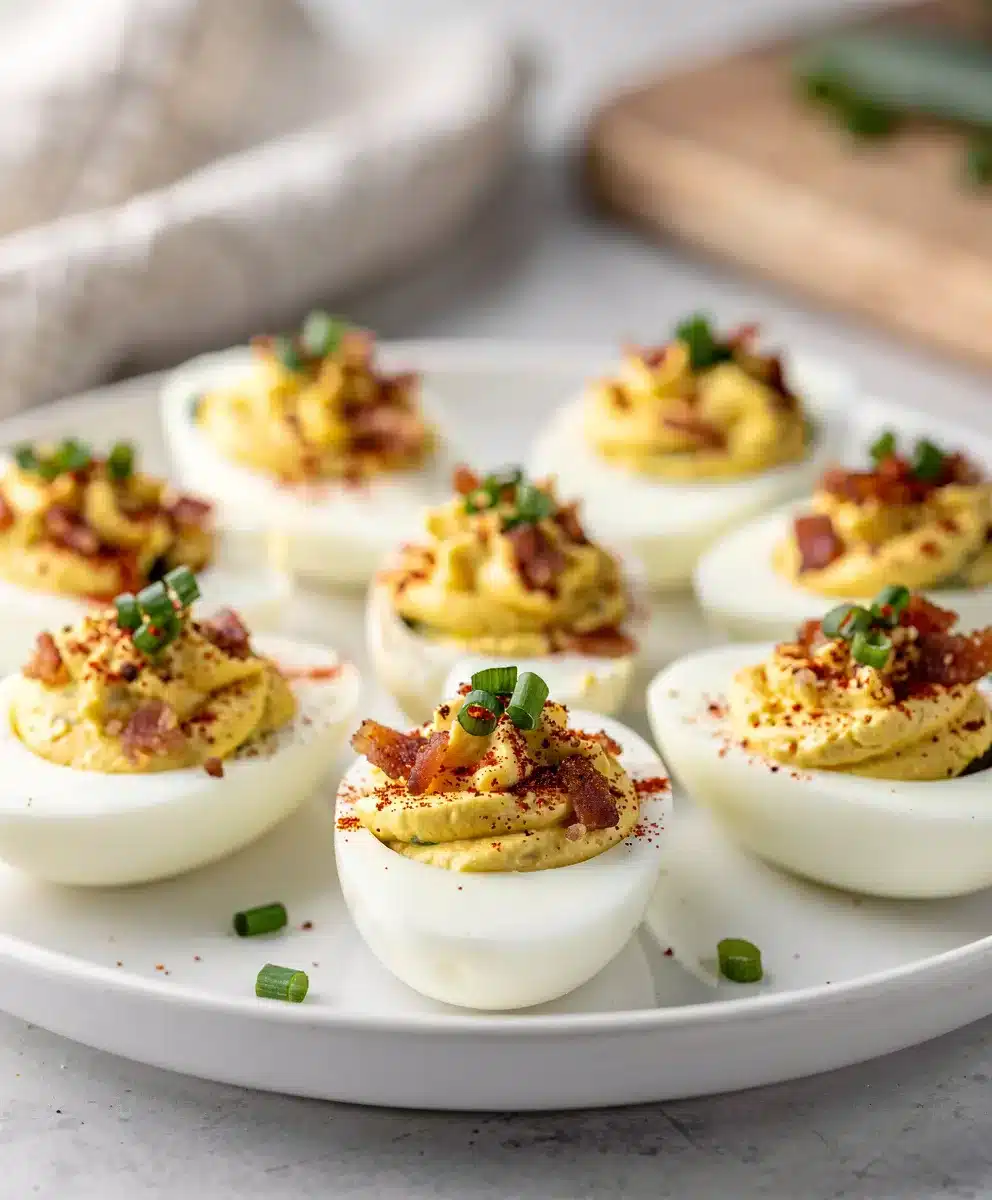 Party Bacon Ranch Deviled Eggs 6 Party Bacon Ranch Deviled Eggs featured image