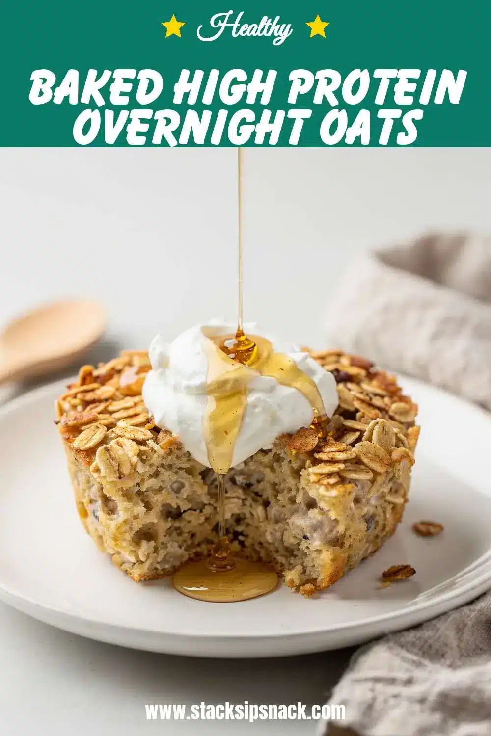 Baked High Protein Overnight Oats 10 Storage and leftovers for Baked High Protein Overnight Oats