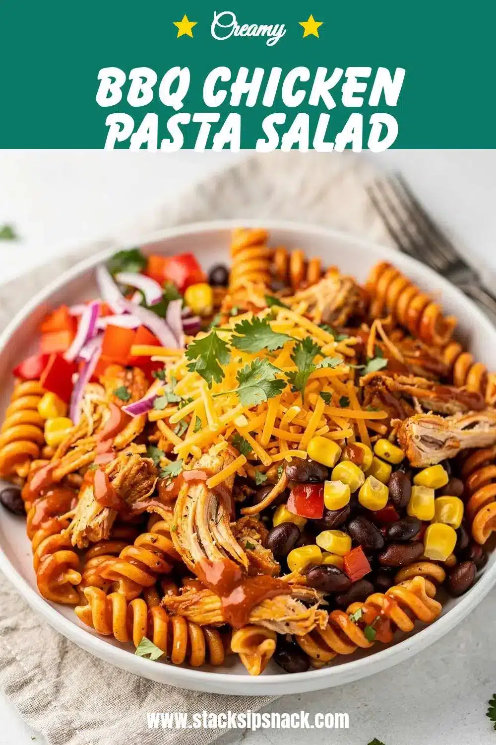 BBQ Chicken Pasta Salad 10 Storage and leftovers for BBQ Chicken Pasta Salad