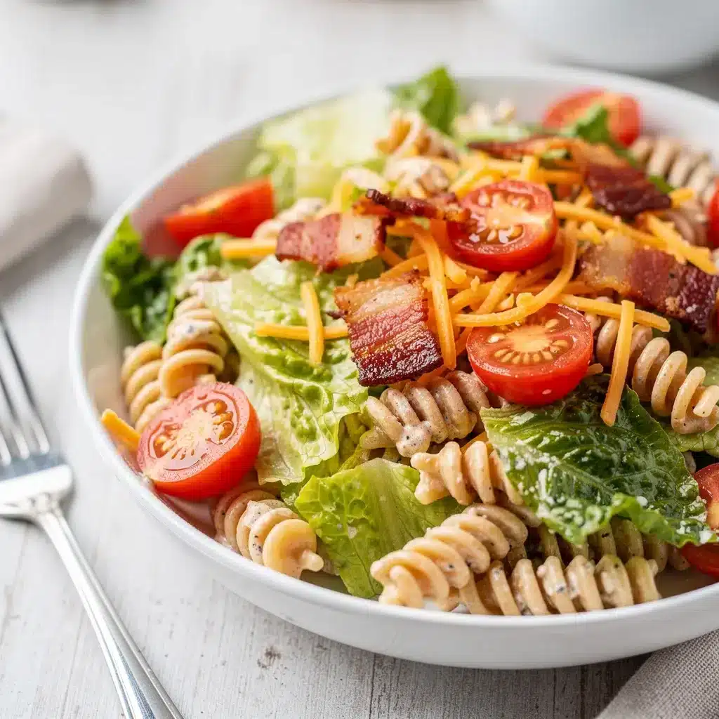 BLT Ranch Pasta Salad 8 Ingredients for BLT Ranch Pasta Salad