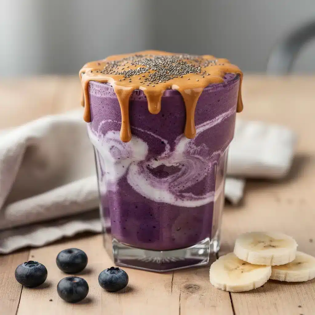 Blueberry Banana Protein Smoothie 8 Ingredients for Blueberry Banana Protein Smoothie