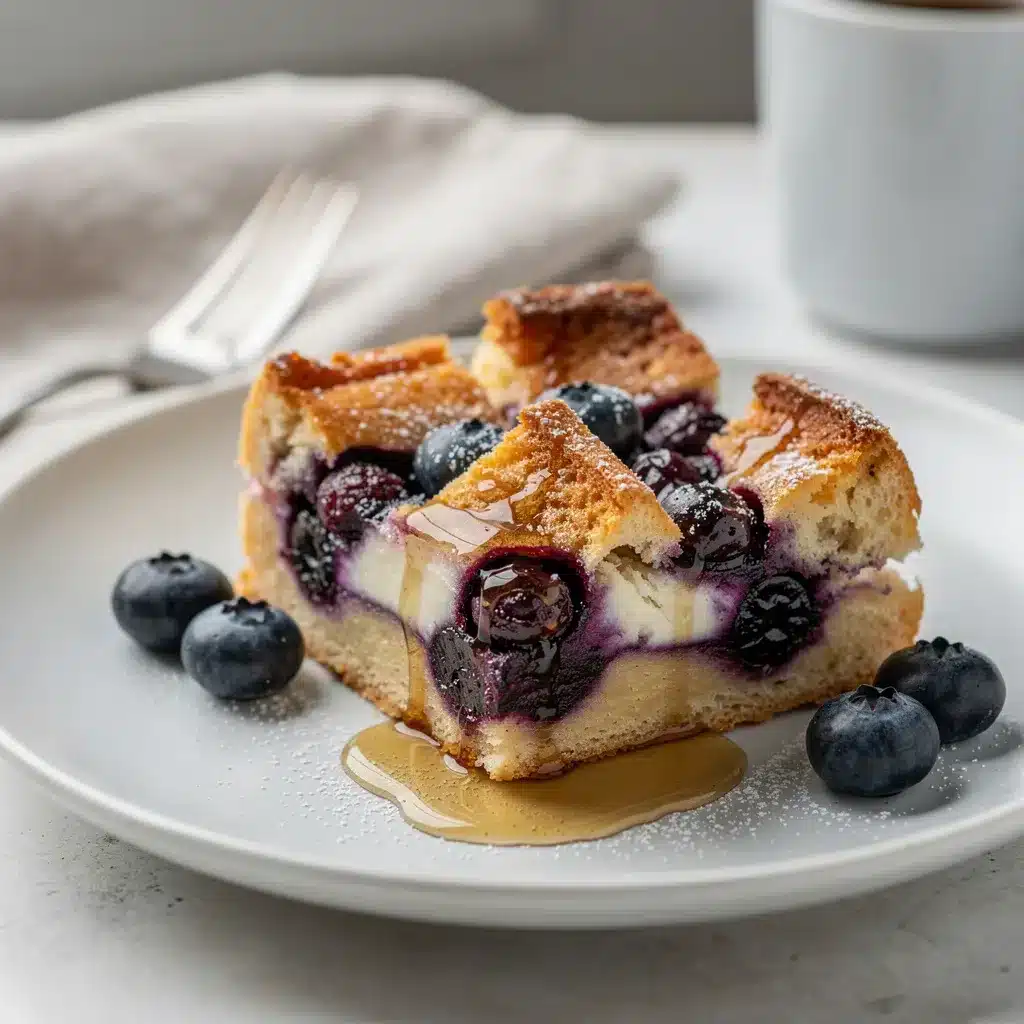 Easy Blueberry Cream Cheese French Toast Bake 8 Ingredients for Easy Blueberry Cream Cheese French Toast Bake