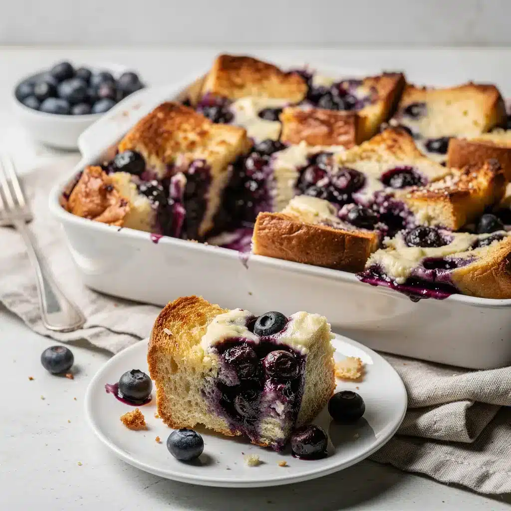 Classic Blueberry Cream Cheese French Toast Bake 8 Ingredients for Classic Blueberry Cream Cheese French Toast Bake