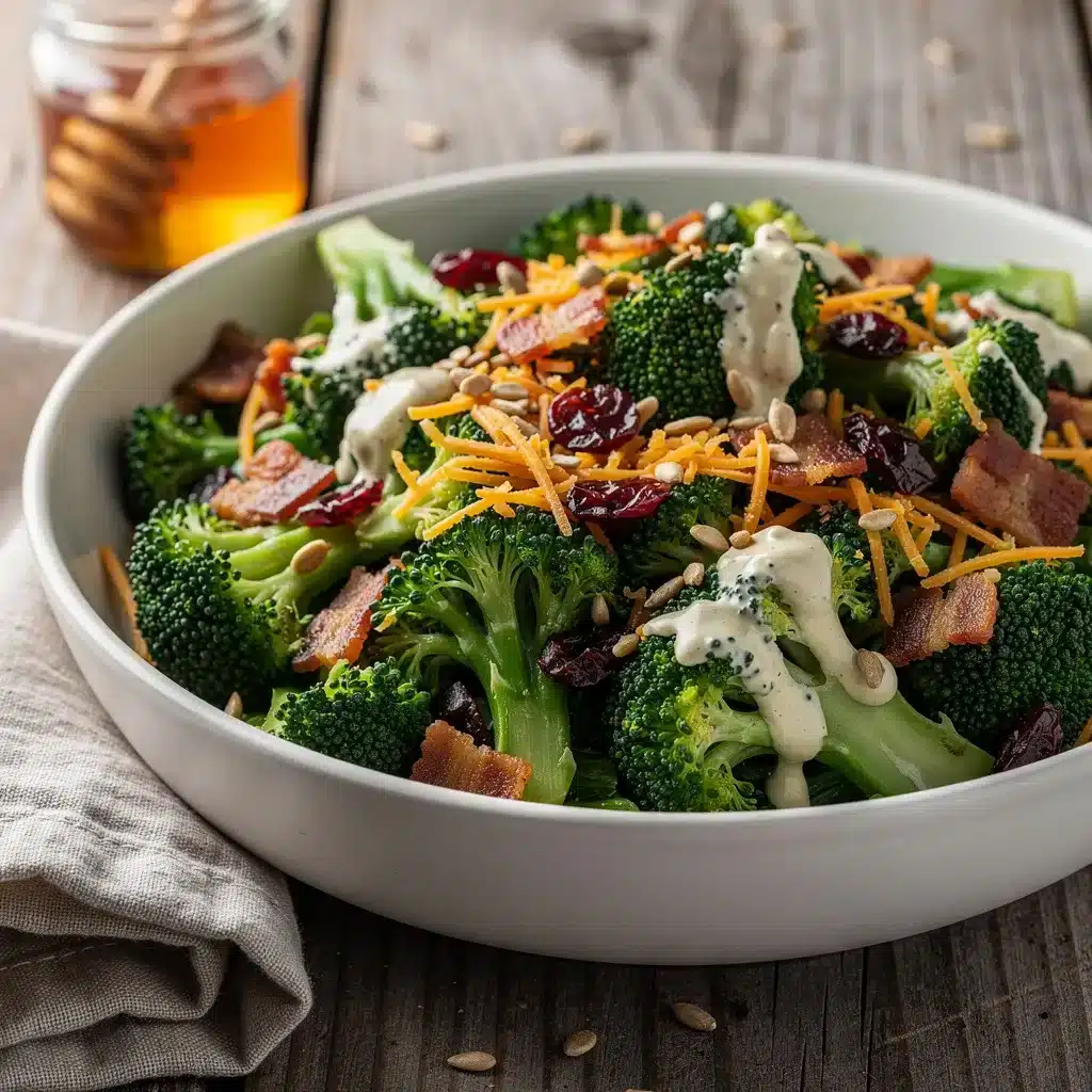 Fresh Broccoli Bacon Salad 8 Ingredients for Fresh Broccoli Bacon Salad
