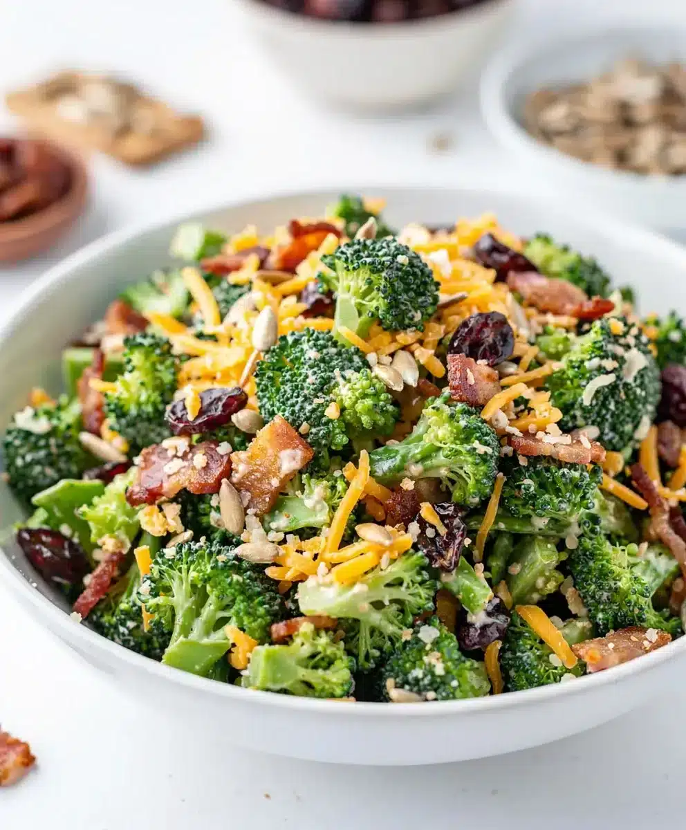 Chopped Broccoli Bacon Salad 6 Chopped Broccoli Bacon Salad featured image