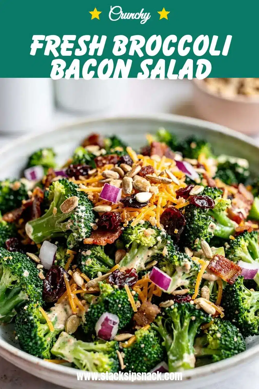 Fresh Broccoli Bacon Salad 10 Storage and leftovers for Fresh Broccoli Bacon Salad