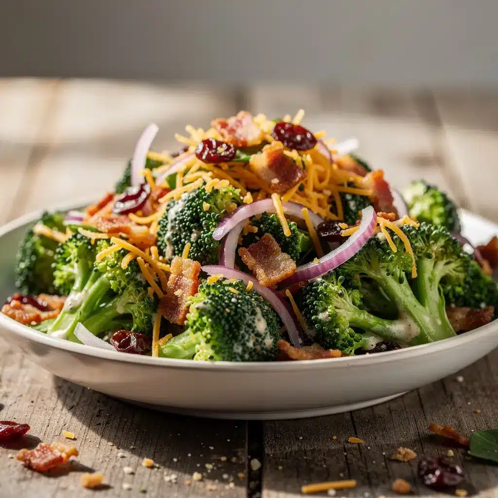 Fresh Broccoli Bacon Salad 9 Recipe variations for Fresh Broccoli Bacon Salad