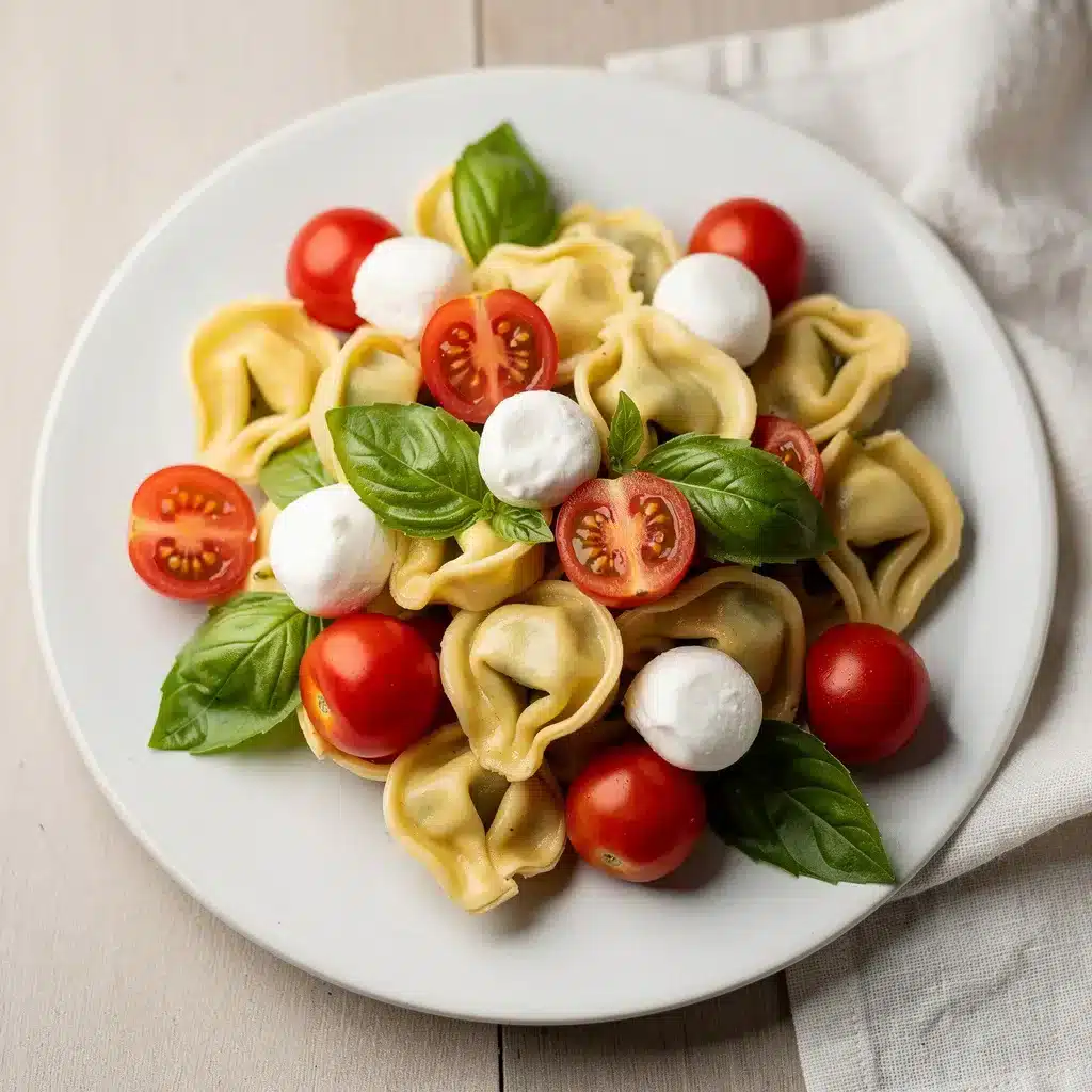 Caprese Tortellini Pasta Salad 8 Ingredients for Caprese Tortellini Pasta Salad