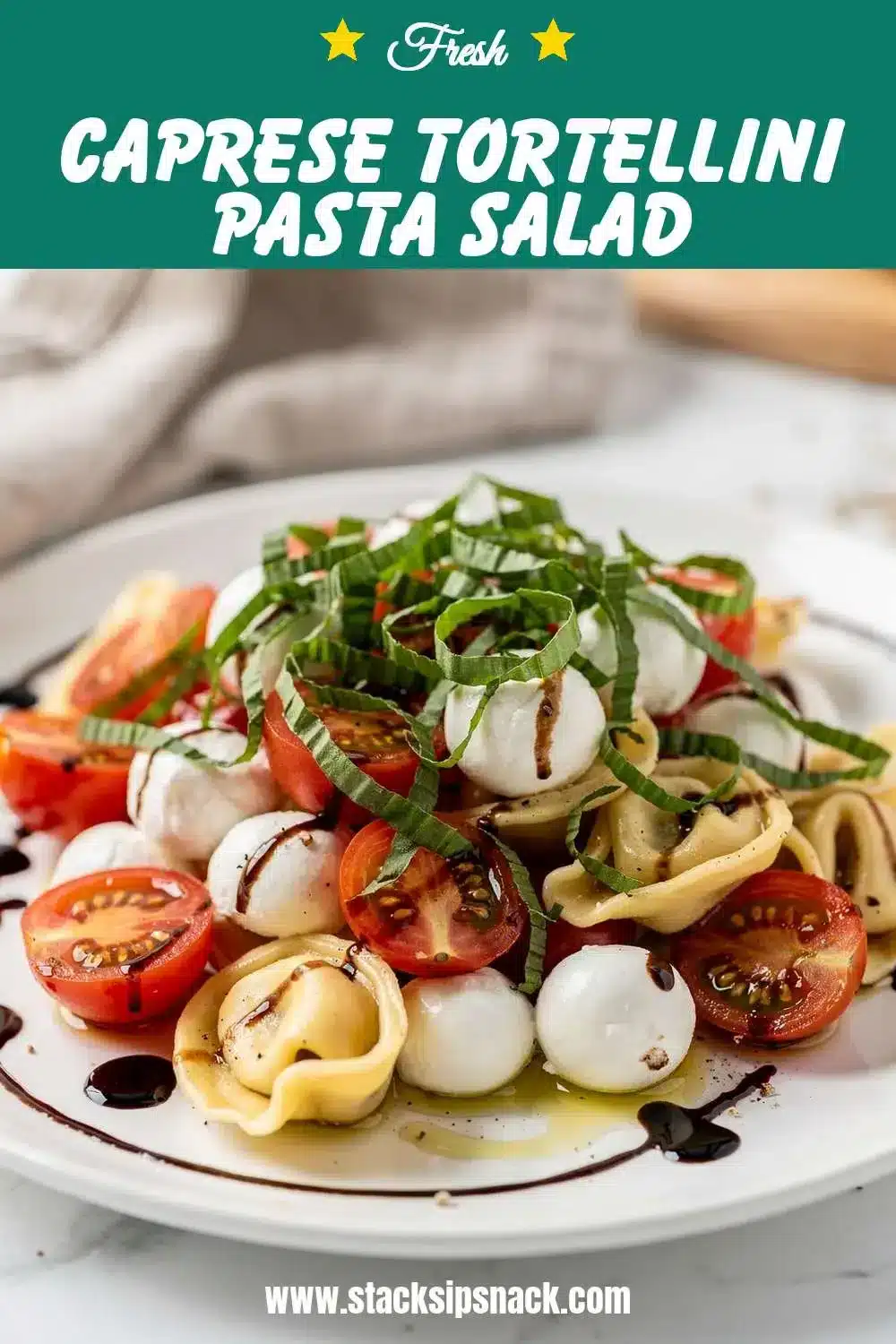 Caprese Tortellini Pasta Salad 10 Storage and leftovers for Caprese Tortellini Pasta Salad