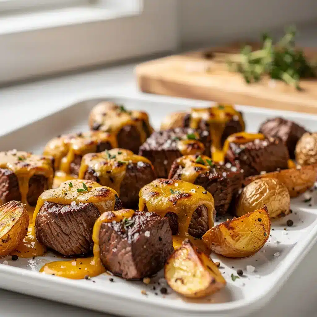 Cheesy Garlic Butter Steak Bites and Potatoes 9 Recipe variations for Cheesy Garlic Butter Steak Bites and Potatoes