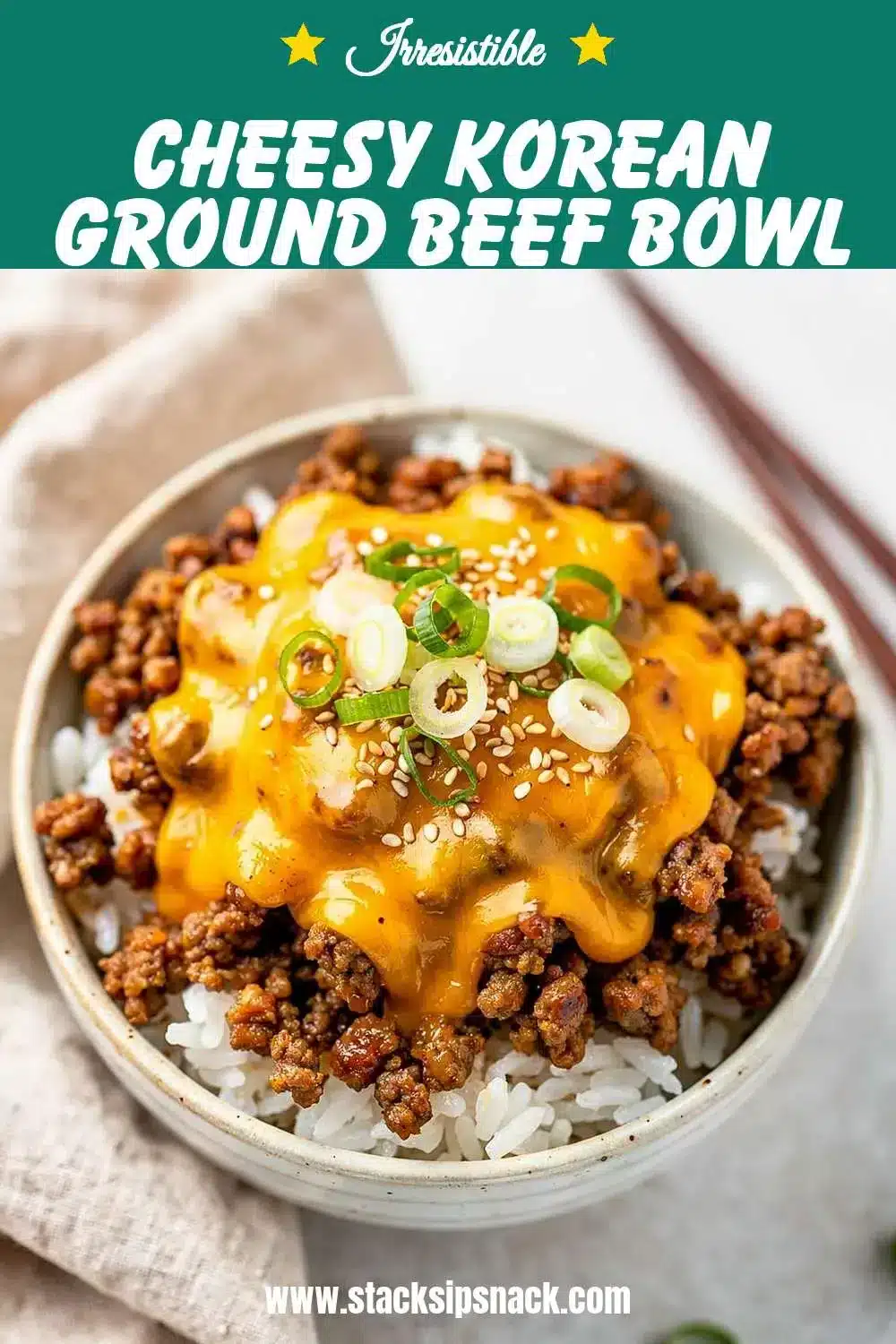Cheesy Korean Ground Beef Bowl 10 Storage and leftovers for Cheesy Korean Ground Beef Bowl