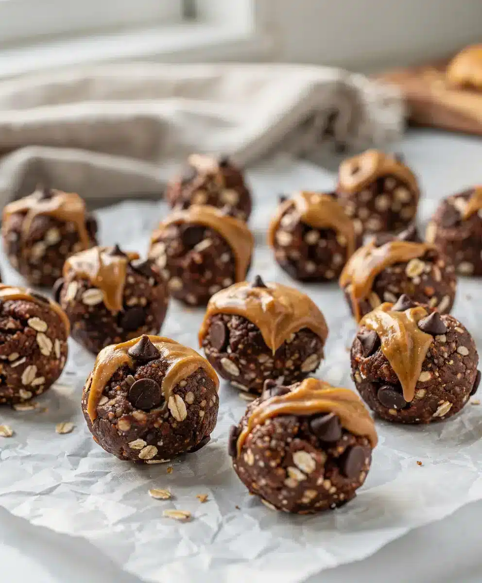 Chocolate Peanut Butter Energy Bites 6 Chocolate Peanut Butter Energy Bites featured image