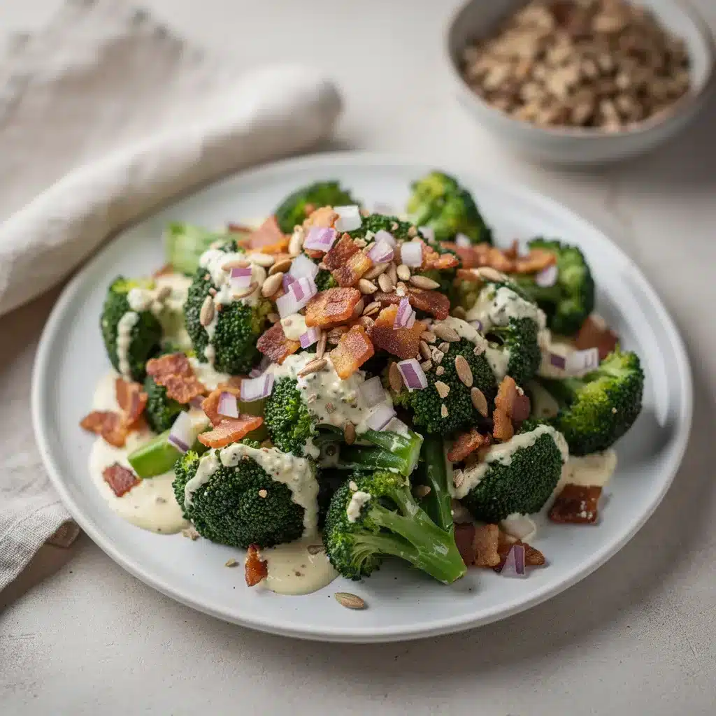 Chopped Broccoli Bacon Salad 9 Recipe variations for Chopped Broccoli Bacon Salad