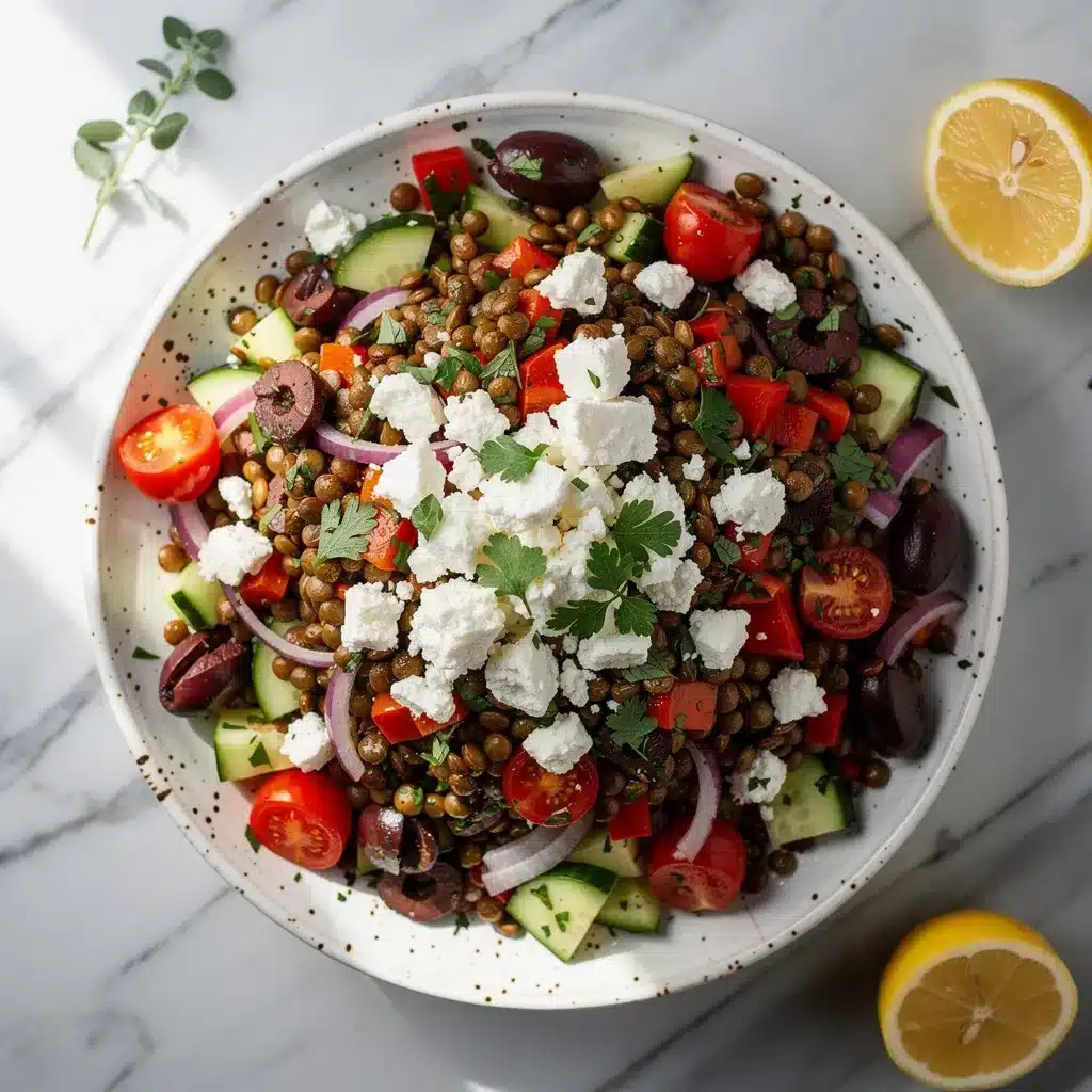 Chopped Mediterranean Lentil Salad 9 Recipe variations for Chopped Mediterranean Lentil Salad