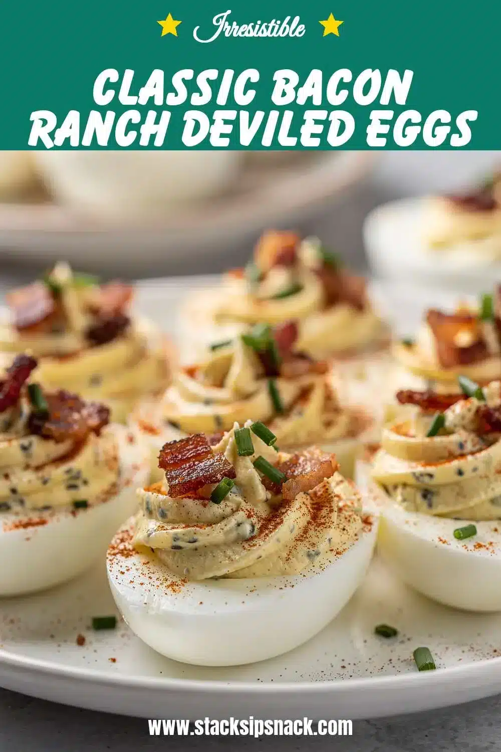 Classic Bacon Ranch Deviled Eggs 10 Storage and leftovers for Classic Bacon Ranch Deviled Eggs