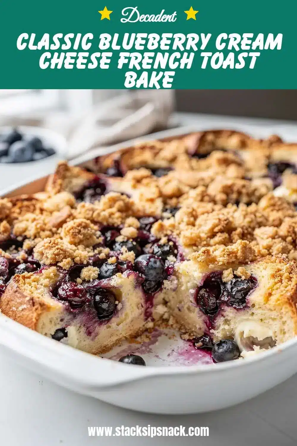 Classic Blueberry Cream Cheese French Toast Bake 10 Storage and leftovers for Classic Blueberry Cream Cheese French Toast Bake