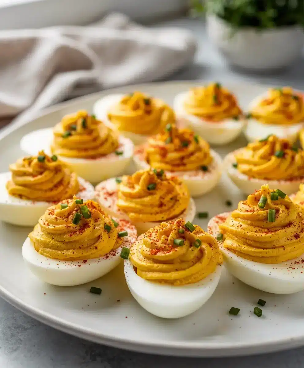 Easy Classic Deviled Eggs 6 Easy Classic Deviled Eggs featured image
