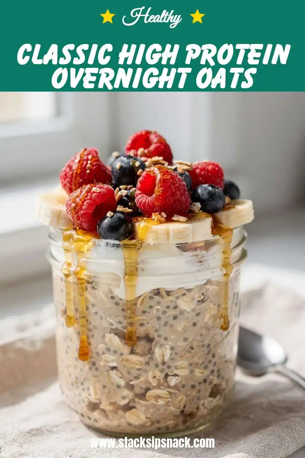 Classic High Protein Overnight Oats 10 Storage and leftovers for Classic High Protein Overnight Oats