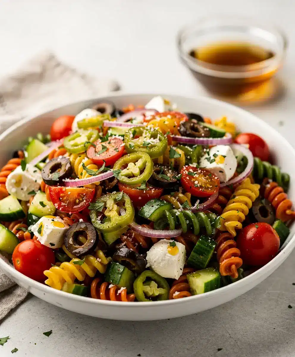 Classic Italian Pasta Salad 6 Classic Italian Pasta Salad featured image