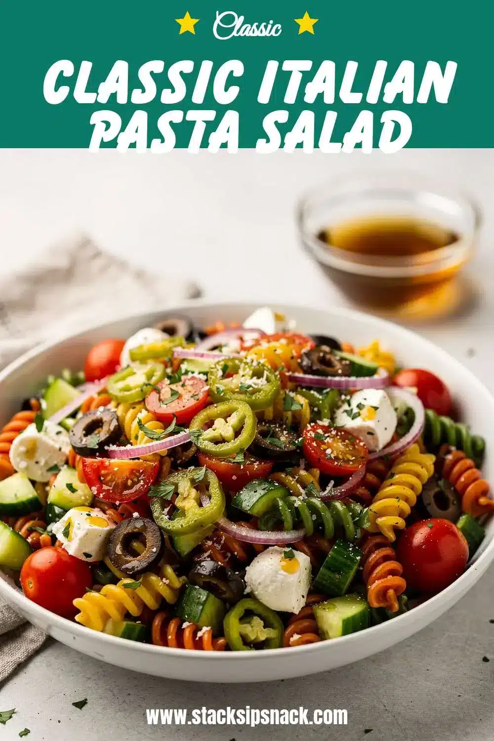 Classic Italian Pasta Salad 10 Storage and leftovers for Classic Italian Pasta Salad