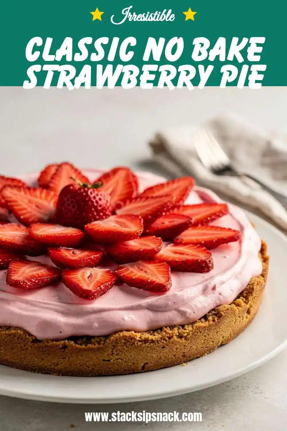 Classic No Bake Strawberry Pie 10 Storage and leftovers for Classic No Bake Strawberry Pie