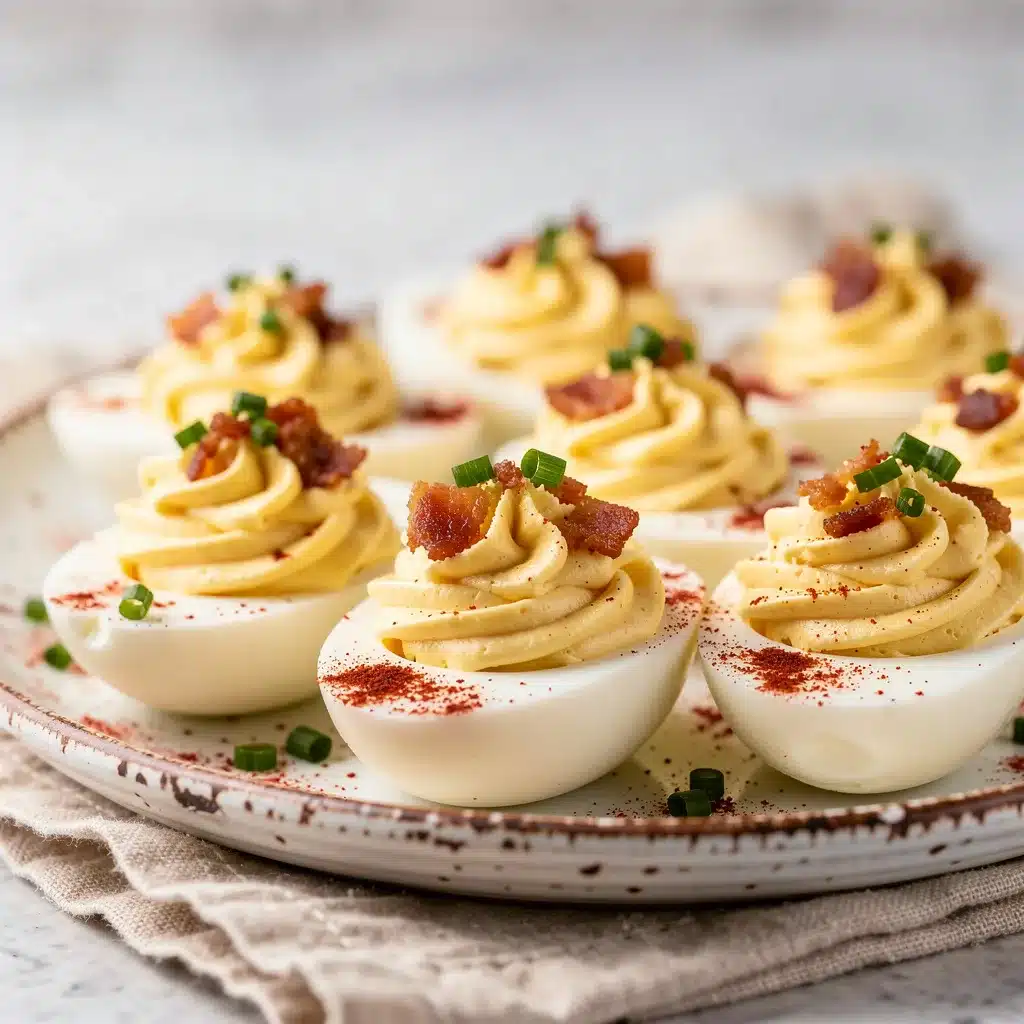 Creamy Bacon Ranch Deviled Eggs 9 Recipe variations for Creamy Bacon Ranch Deviled Eggs