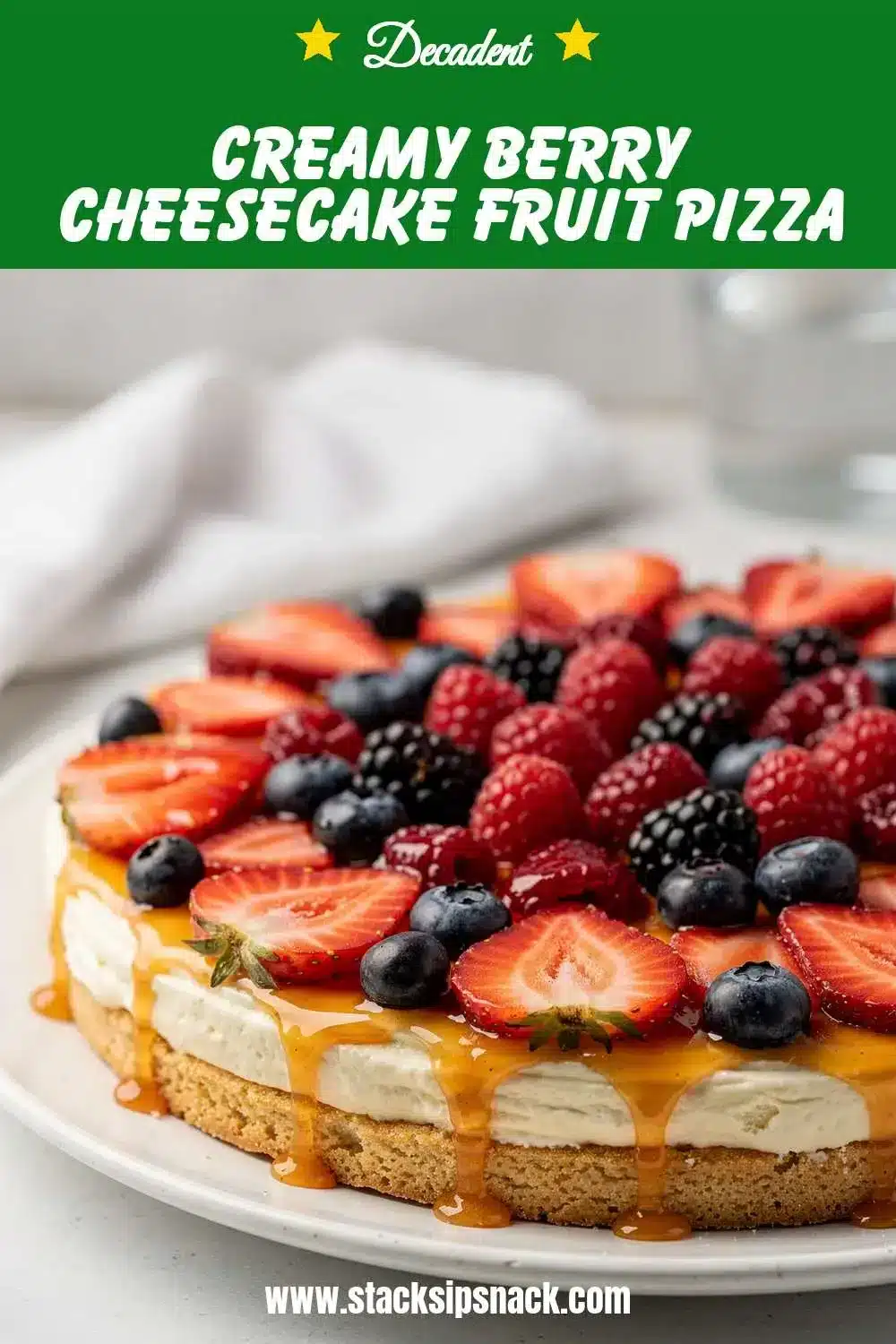 Creamy Berry Cheesecake Fruit Pizza 10 Storage and leftovers for Creamy Berry Cheesecake Fruit Pizza