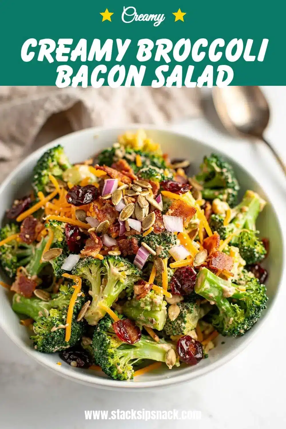 Creamy Broccoli Bacon Salad 10 Storage and leftovers for Creamy Broccoli Bacon Salad
