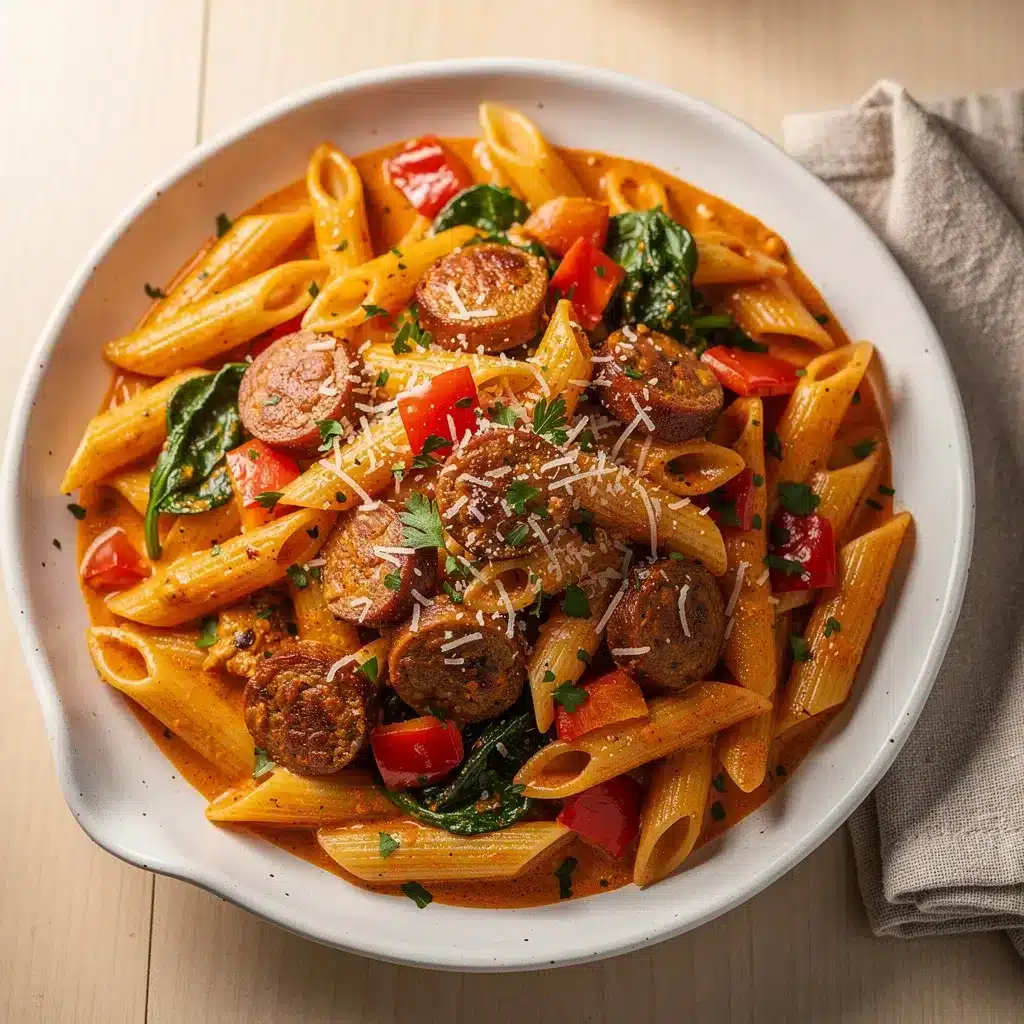 Homestyle Creamy Cajun Sausage Pasta 9 Recipe variations for Homestyle Creamy Cajun Sausage Pasta