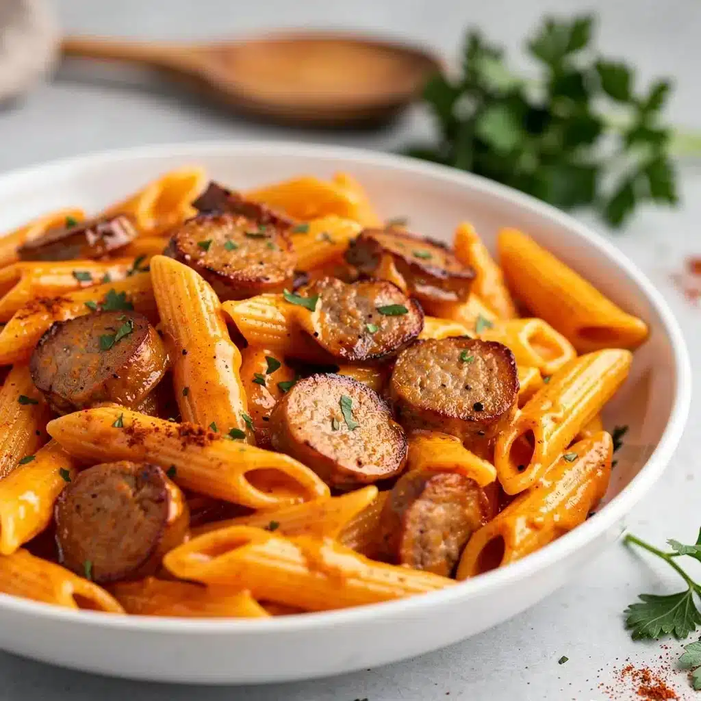 Cheesy Creamy Cajun Sausage Pasta 9 Recipe variations for Cheesy Creamy Cajun Sausage Pasta