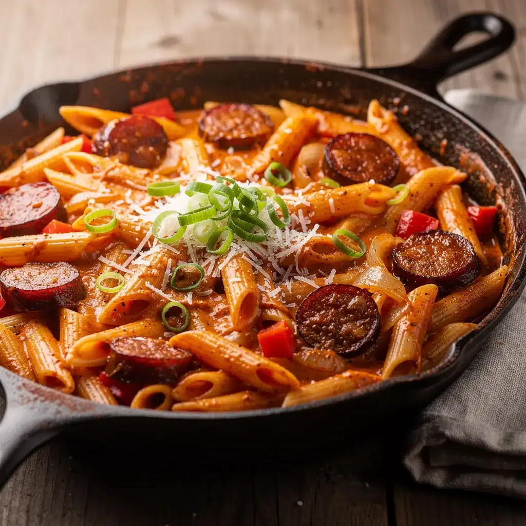 Skillet Creamy Cajun Sausage Pasta 9 Recipe variations for Skillet Creamy Cajun Sausage Pasta