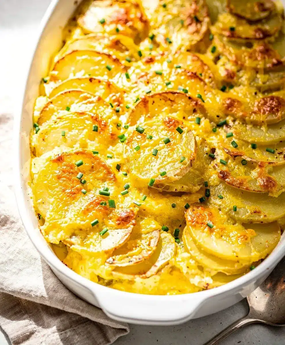 Creamy Cheesy Scalloped Potatoes 6 Creamy Cheesy Scalloped Potatoes featured image