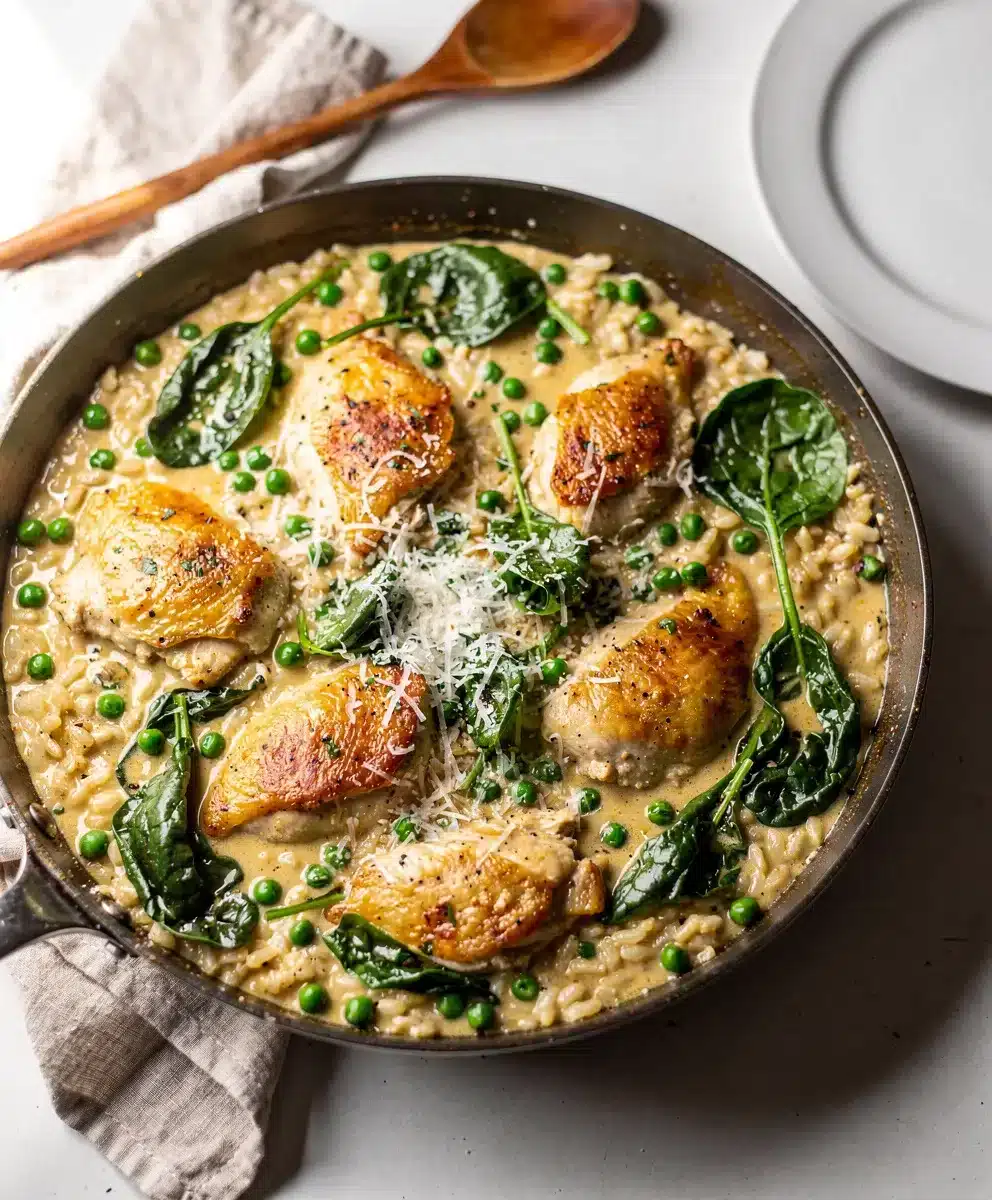 Creamy Chicken and Rice Skillet 6 Creamy Chicken and Rice Skillet featured image