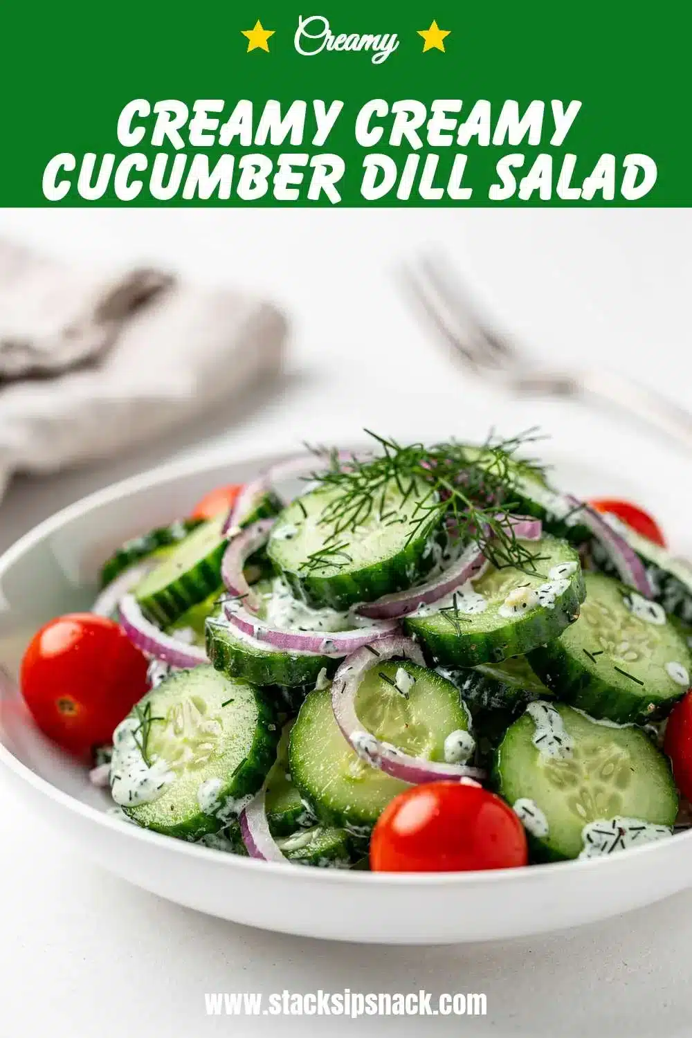 Creamy Creamy Cucumber Dill Salad 10 Storage and leftovers for Creamy Creamy Cucumber Dill Salad