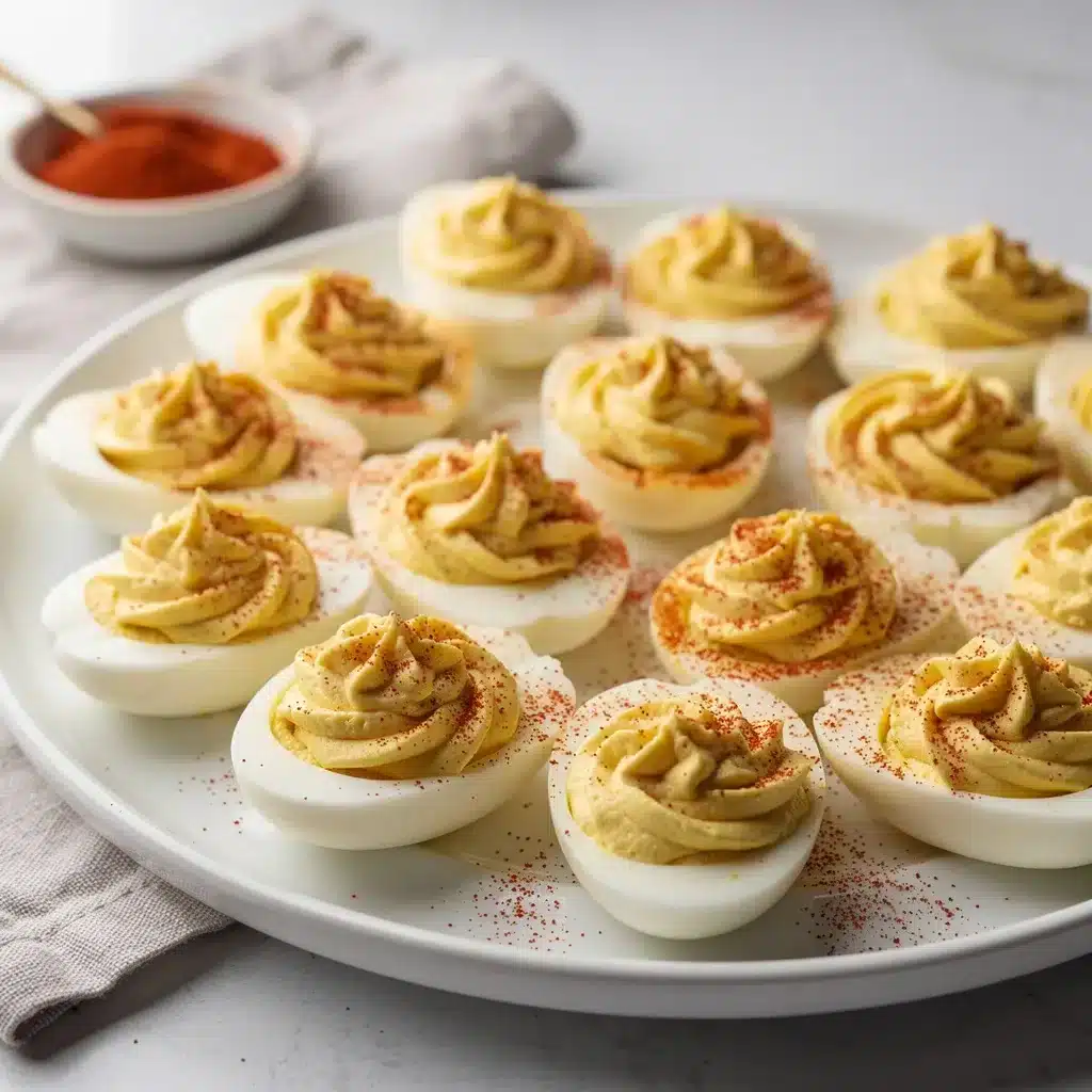 Creamy Classic Deviled Eggs 8 Ingredients for Creamy Classic Deviled Eggs