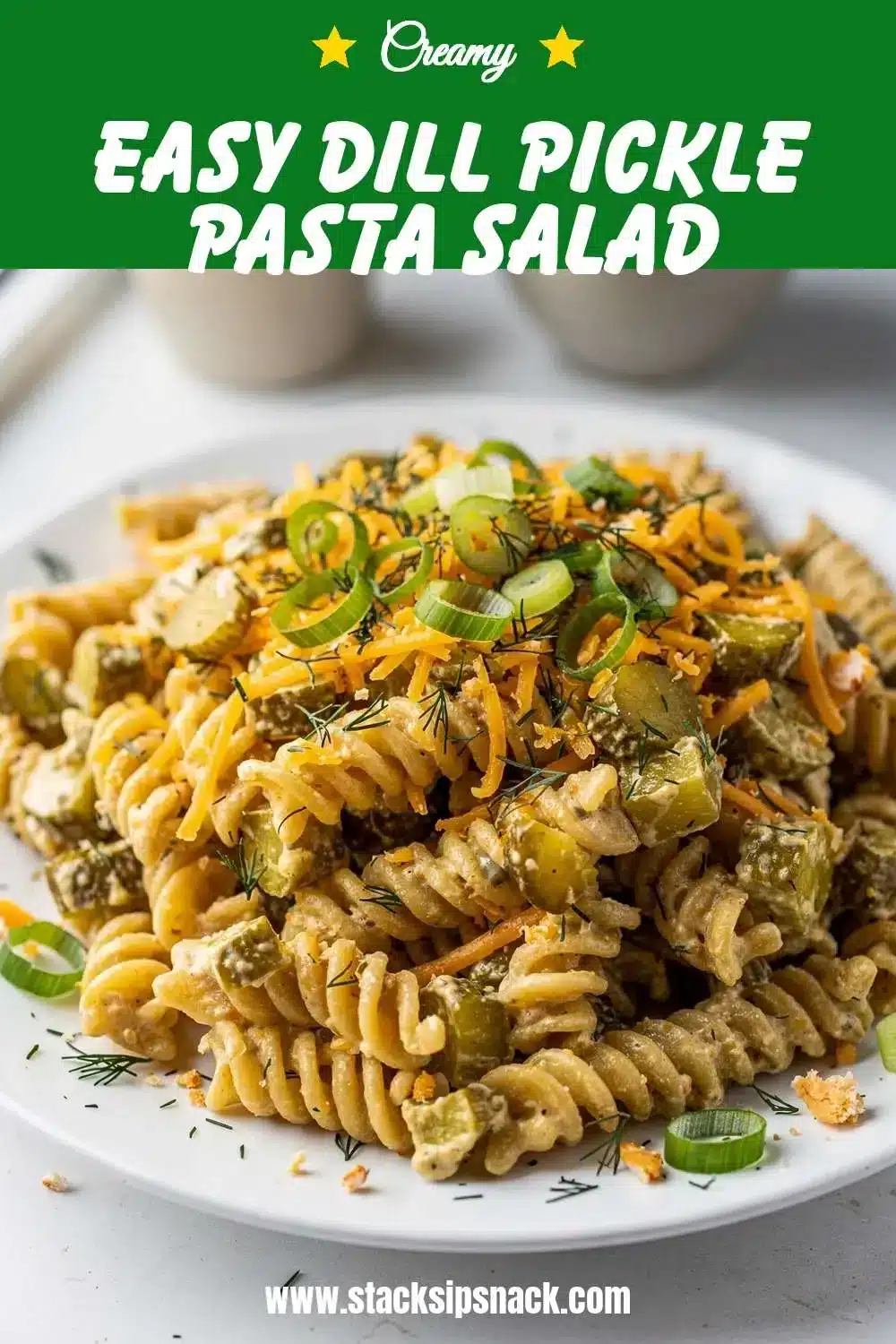 Easy Dill Pickle Pasta Salad 10 Storage and leftovers for Easy Dill Pickle Pasta Salad
