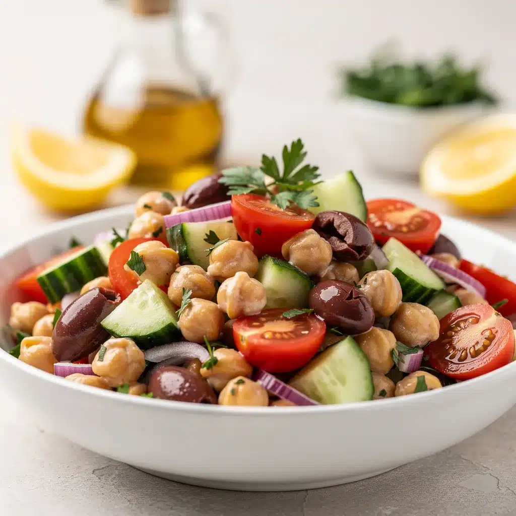 Creamy Mediterranean Chickpea Salad 9 Recipe variations for Creamy Mediterranean Chickpea Salad