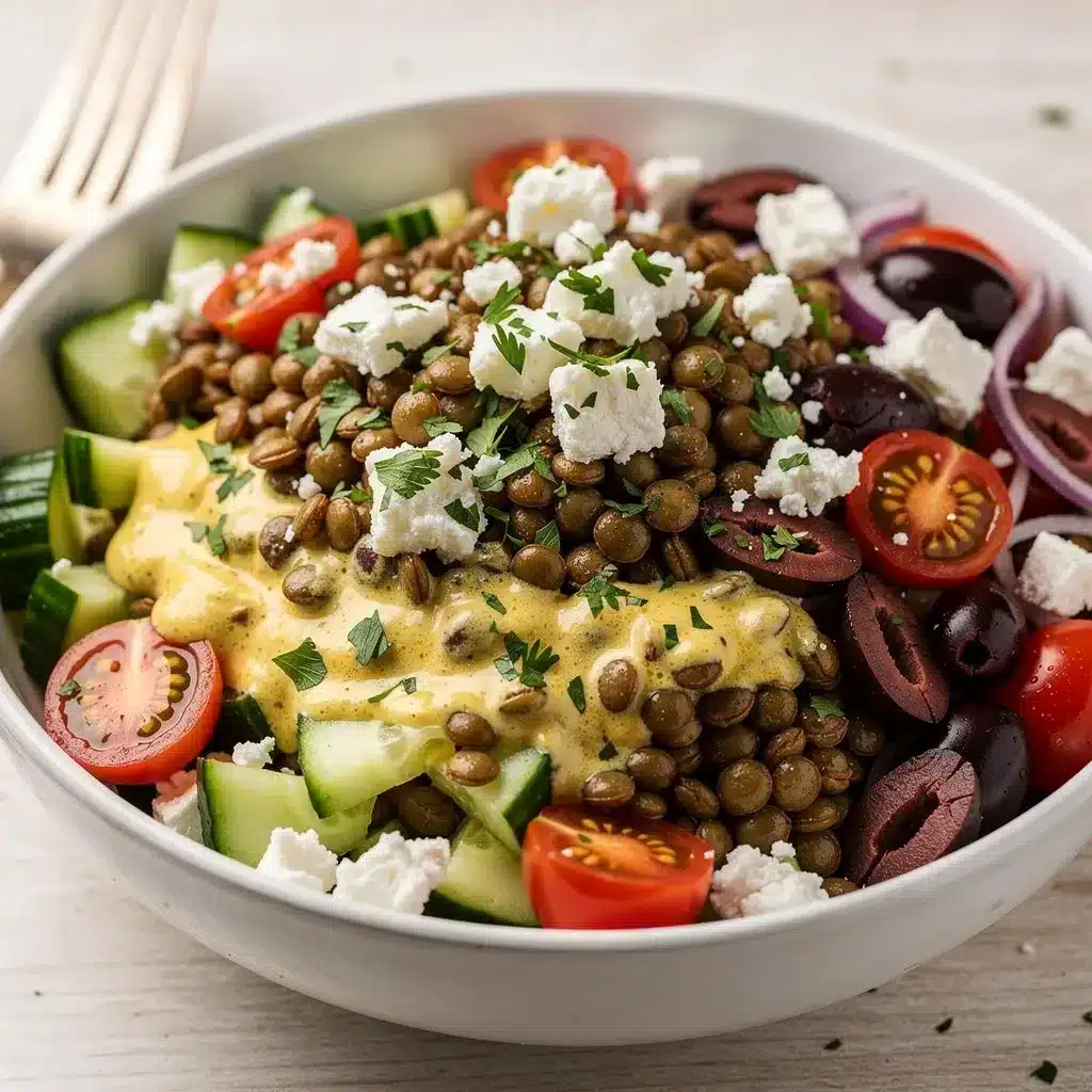 Creamy Mediterranean Lentil Salad 9 Recipe variations for Creamy Mediterranean Lentil Salad