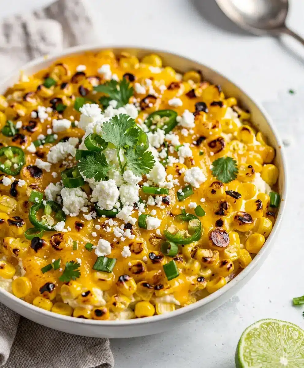 Easy Mexican Street Corn Dip 6 Easy Mexican Street Corn Dip featured image