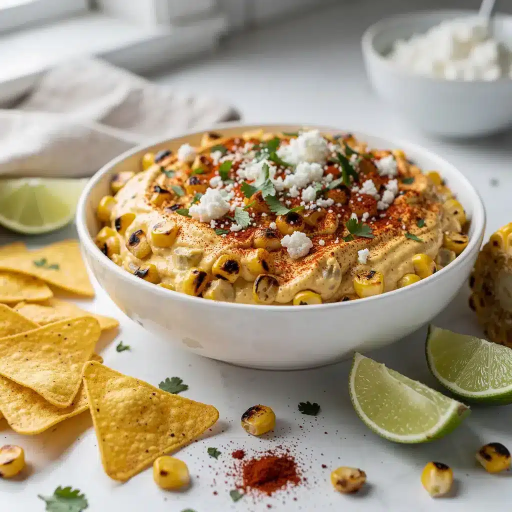 Party Mexican Street Corn Dip 8 Ingredients for Party Mexican Street Corn Dip