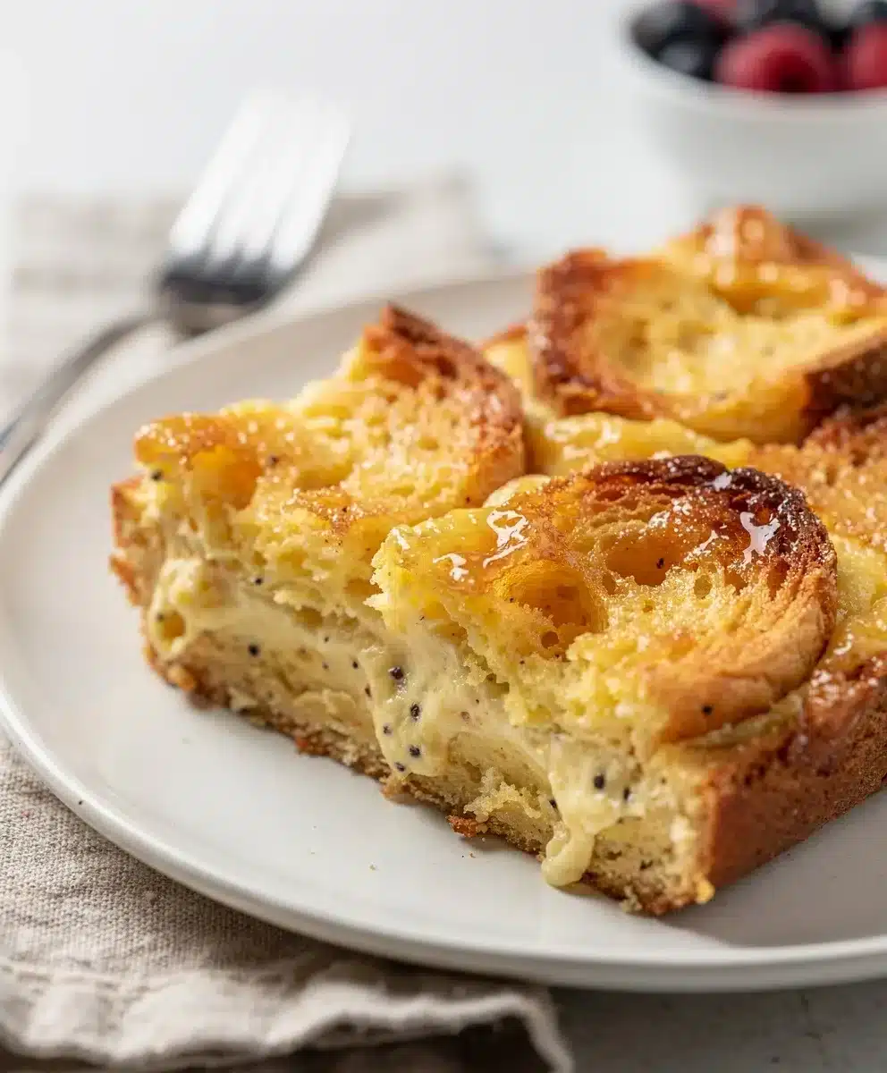 Creamy Overnight French Toast Bake 6 Creamy Overnight French Toast Bake featured image