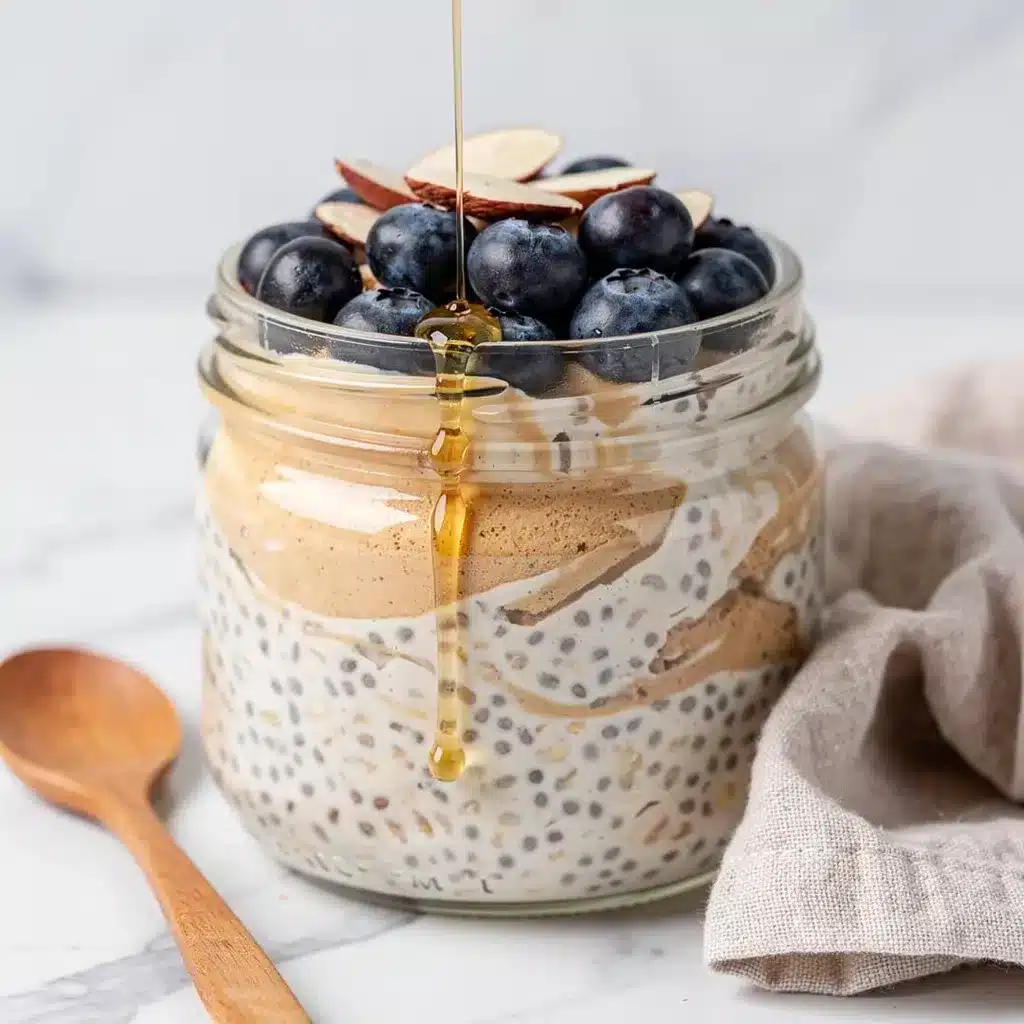 Creamy High Protein Overnight Oats 8 Ingredients for Creamy High Protein Overnight Oats